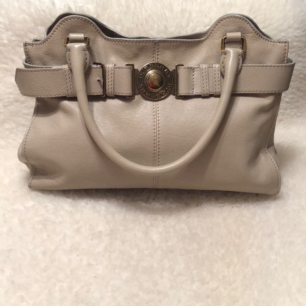 Authentic Burberry Leather Handbag